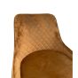 Set of 6 Ochre Henley Velvet Chairs