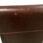 Set of 4 Antique Brown Leather Madrid Dining Chair (T45)