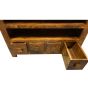 Dakota 4 Drawer Corner TV Unit