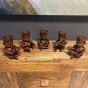 Set of 5 Indian Musical Sculptures
