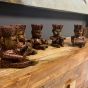 Set of 5 Indian Musical Sculptures