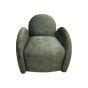 Green Velvet Easy Swivel Chair - In stock