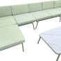 6 Piece Outdoor/Garden Corner Sofa Set - In Stock