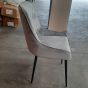 Henley Velvet Chair French Grey