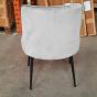 Henley Velvet Chair French Grey