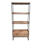 Industrial Square Ladder Shelves
