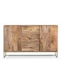 INDG6 - Industrial Gold 135CM Sideboard