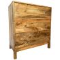 Inset Light Mango 74cm Chest of Drawers - In Stock