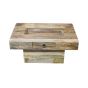 Jali Mango - Light 90cm Pebble Coffee Table