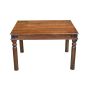 J40 - Jali Mango - Honey 120cm Dining Table