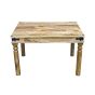 Jali Mango - Honey 120cm Dining Table