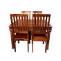 Jali Dining Table & 4 Jali Dining Chairs