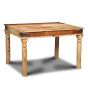 Jali Sheesham - Honey - 120cm Dining Table-Light