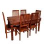 Jali 160cm Dining Table & 6 Jali Dining Chairs