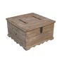 Jali Mango - Natural Square Trunk Coffee Table