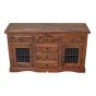 J4H - Jali Mango Honey 135cm 2 Door Sideboard
