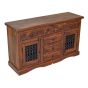 J4H - Jali Mango Honey 135cm 2 Door Sideboard
