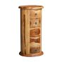 Jali Sheesham - 5 Drawer Large Drum-Light - Last One Remaining