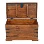 Jali Mango- Honey - 90cm Storage Chest - In Stock