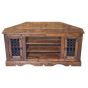 Jali Mango - Honey 114cm Corner TV Unit - In Stock