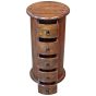 Jali Mango - Honey 5 Drawer Large Drum - In Stock