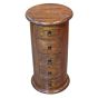 Jali Mango - Honey 5 Drawer Large Drum - In Stock