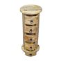 Jali Mango - Light 32cm 5 Drawer Slim Drum - In Stock