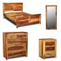 Cuba Light King Size Bedroom Set 4