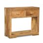 Light Mango Wood Console Table