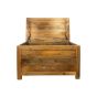 Light Mango Wood Blanket Box