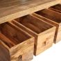 Light Dakota Mango Wood 122cm Trunk Coffee Table