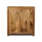 Light Dakota Mango Wood 85cm Slim Sideboard