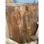 Ex Display Light Dakota Mango Wood Double Wardrobe - One Available