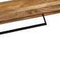 Light Mango Wood 80cm Floating Shelf - In Stock
