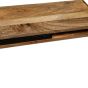 Light Mango Wood 110cm Floating Shelf - In Stock