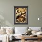 Oriental Framed Art - Tiger - In Stock