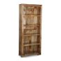 Light Mango Wood Tall Bookcase