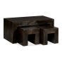 Mango Wood Walnut 100cm Long John