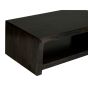 Mango Wood Walnut 110cm Open Coffee Table