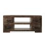 Mango Wood 115cm Corner TV Unit