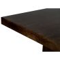 Mango Wood Walnut 120cm Cube Dining Table - Due 23rd September