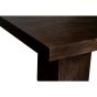 Mango Wood Walnut 120cm Cube Dining Table - Due 23rd September