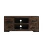 Mango Wood Walnut 125cm Media Unit