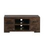 Mango Wood Walnut 125cm Media Unit