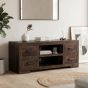 Mango Wood Walnut 125cm Media Unit