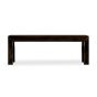 Mango Wood Walnut 130cm Bench