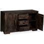 Mango Wood Walnut 134cm Sideboard - Due 7th September