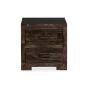 Mango Wood Walnut 52cm 2 Drawer Chest - Due 23rd September