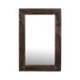 Mango Wood Walnut 60cm Medium Mirror - In Stock