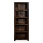 Mango Wood Walnut 75cm Tall Bookcase - In Stock